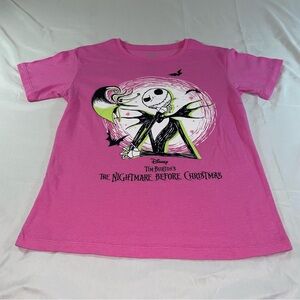 Hybrid Apparel Pink Nightmare Before‎ Christmas Tee